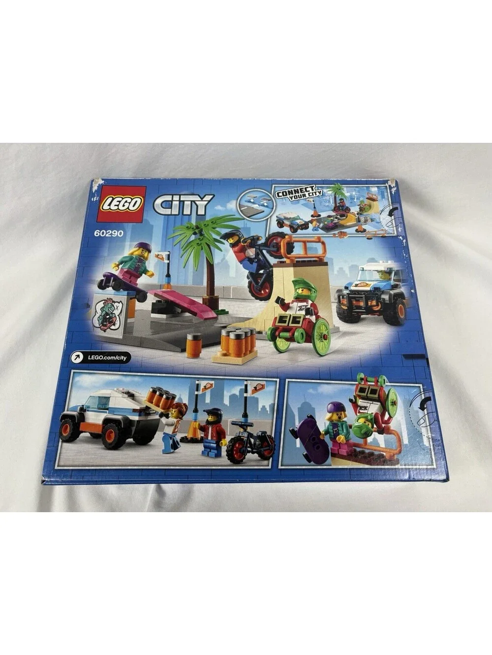 LEGO City Skate Park 60290 Road Plate Included Unopened Retired Set